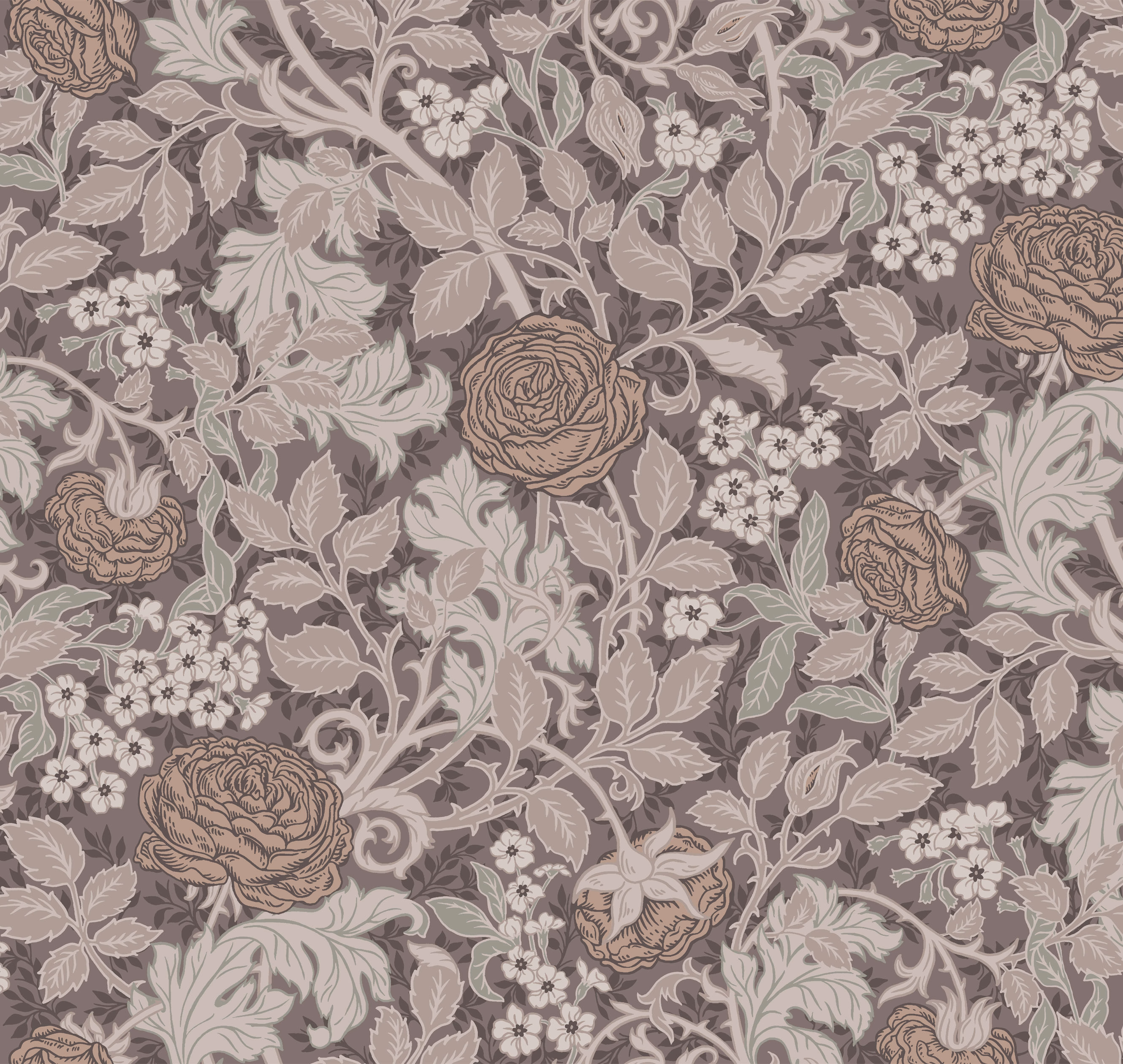 Обои Loymina British Style Garden English Rose Brit 12 012 10,05×1